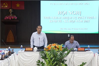 Hội nghị triển khai nhiệm vụ phát triển kinh tế - xã hội năm 2025